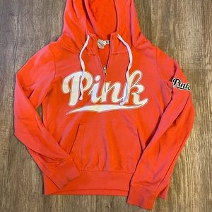 VS PINK Half Zip Hoodie